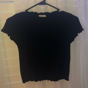 Semi Cropped Black Lettuce Cut Top ☆